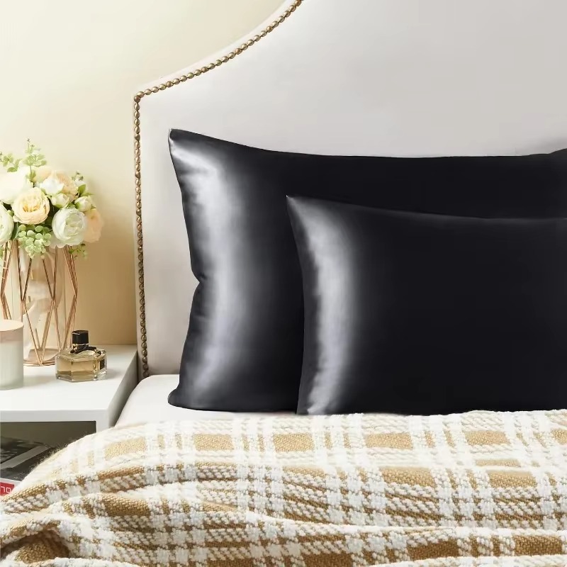 สำหรับผู้หญิงและผู้ชาย ปลอกหมอ - Satin Silk Pillowcase Hair Skin บทวิจารณ์และราคา