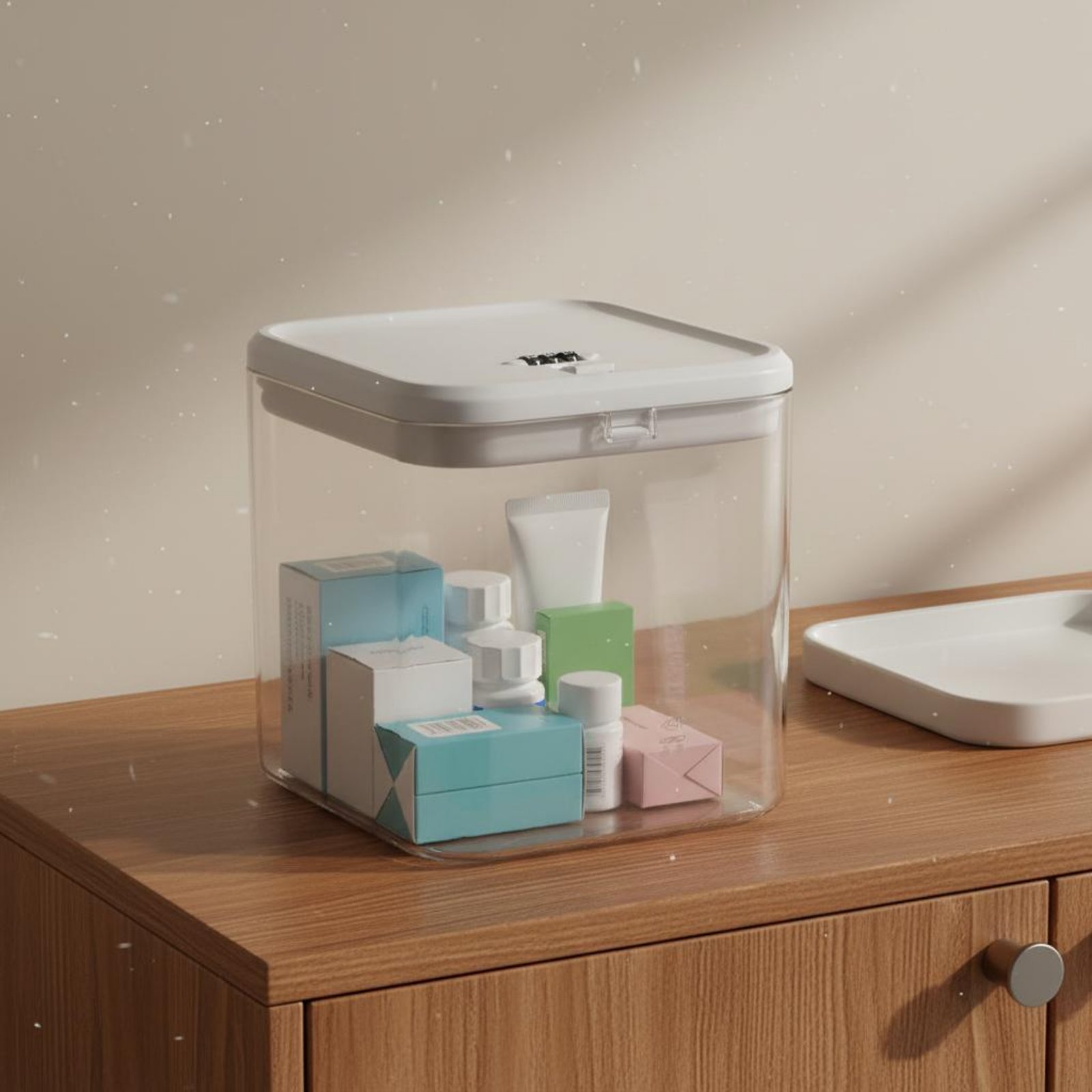 กล่องใส่ของแบบล็อคได้ กล่องเก็ - Kitchen บทวิจารณ์และราคา