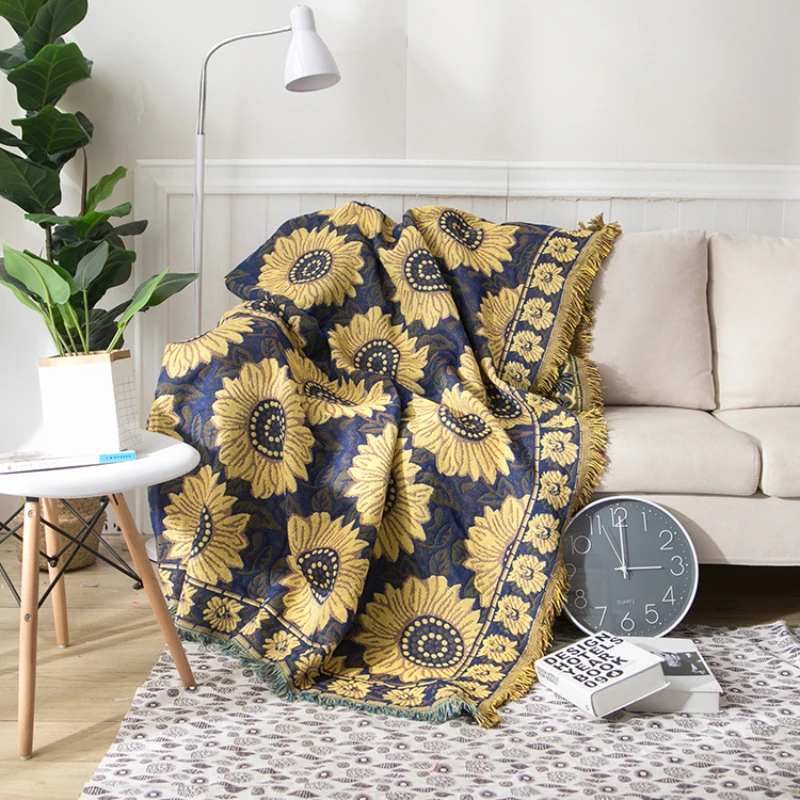 ผ้าปูในเมืองผ้าคอตตอนลายดอกทาน - Boho Throw Blanket Fringe บทวิจารณ์และราคา