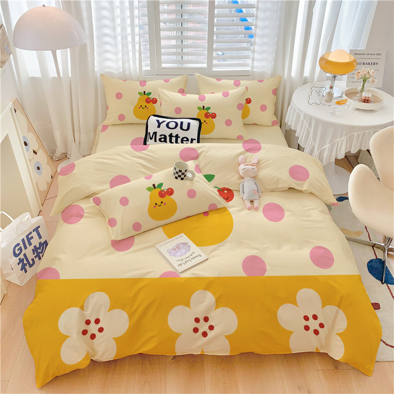 ชุดเครื่องนอนลายแอปเปิลและดอกไ - Aesthetic Floral Duvet Cover บทวิจารณ์และราคา