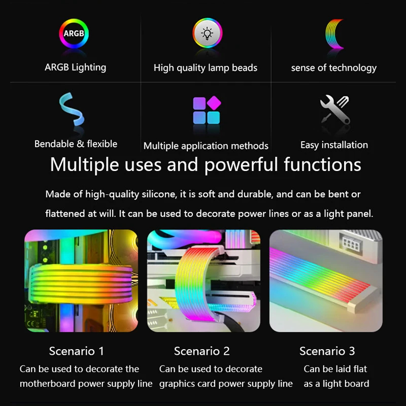 สายเคเบิล ARGB 5V 3 พิน สำหรับ - Lighting บทวิจารณ์และราคา