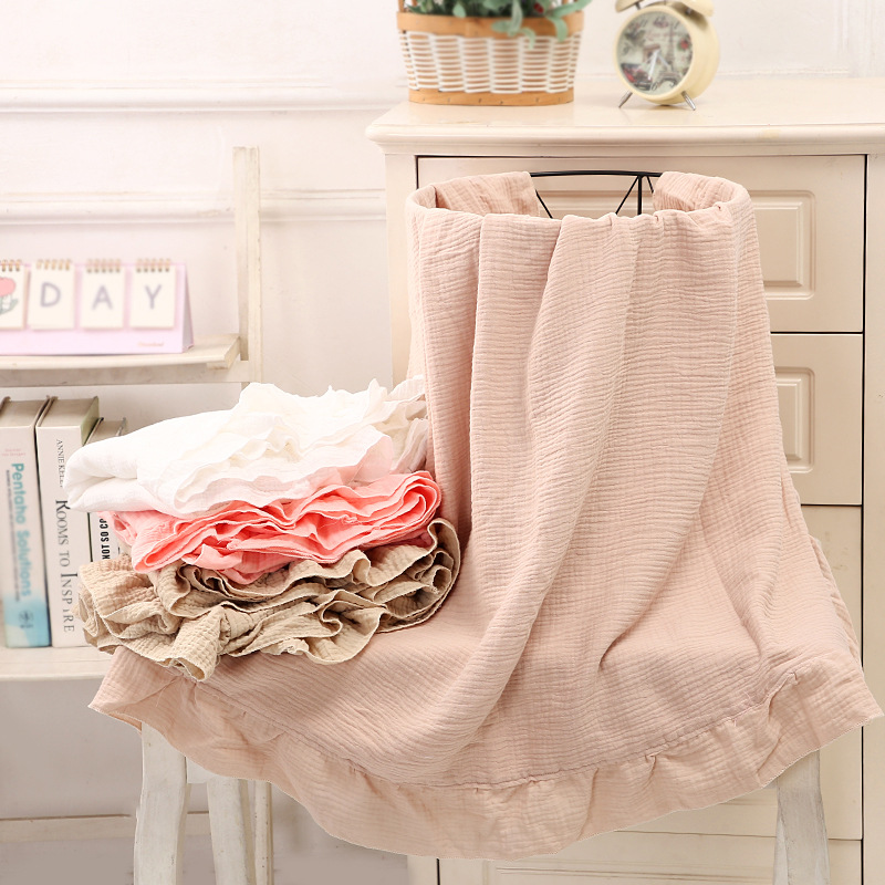ผ้าห่มมัสลินเนื้อนุ่ม 100% ผ้า - Muslin Cotton Bedspread บทวิจารณ์และราคา