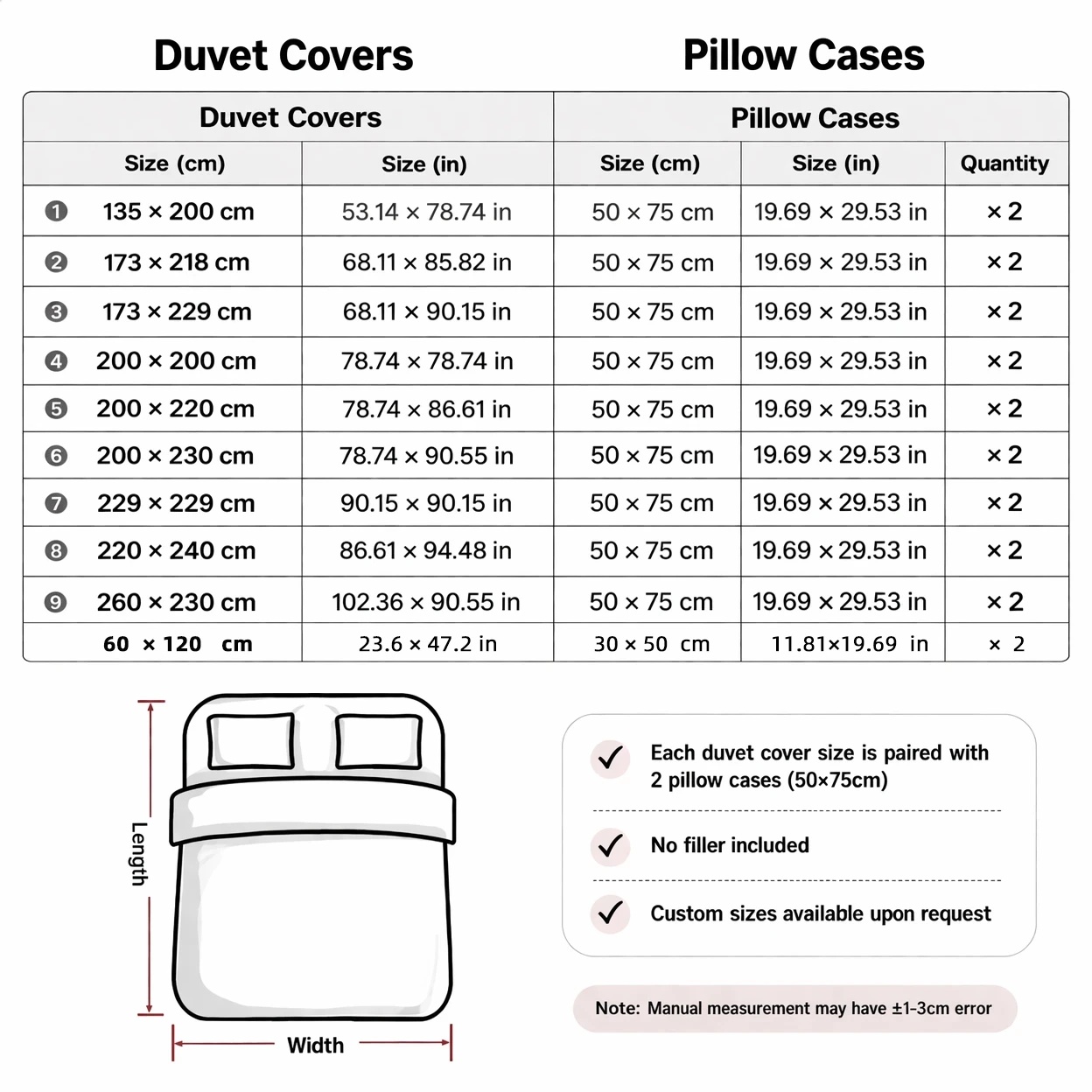 ชุดปลอกผ้านวมเนื้อนุ่ม, 1 ปลอก - Duvet Cover Sets With Zipper บทวิจารณ์และราคา